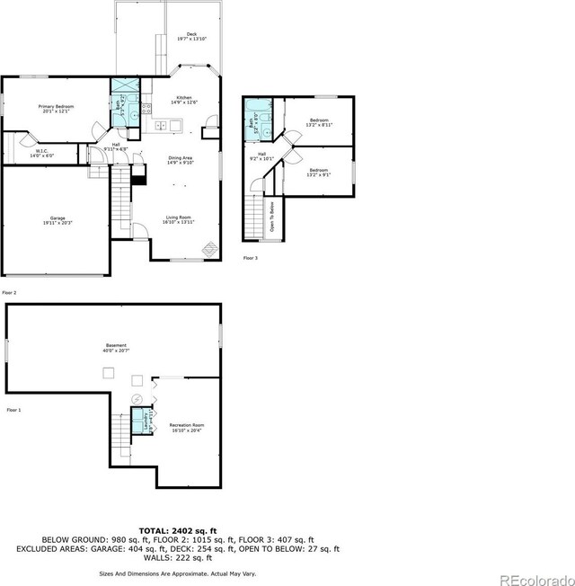 8129 Locust Dr, Littleton, CO 80125 - room layout