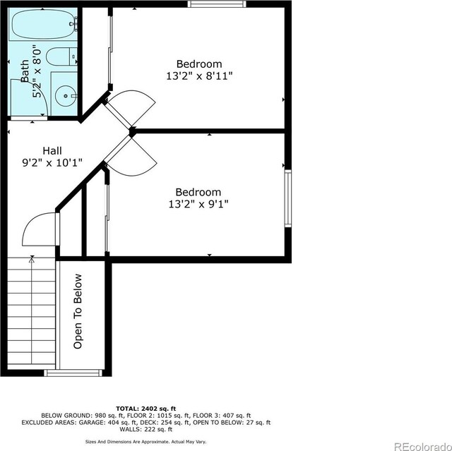 8129 Locust Dr, Littleton, CO 80125 - floor plan / room layout