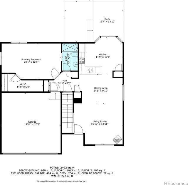 8129 Locust Dr, Littleton, CO 80125 - room layout