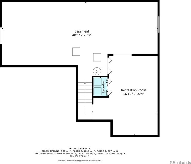 8129 Locust Dr, Littleton, CO 80125 - home floor plan