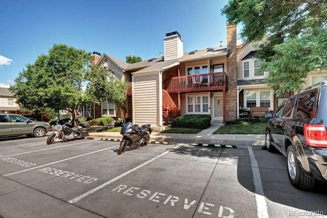 18131 E Arizona Ave Unit F, Aurora, CO 80017 - view of uncovered parking lot