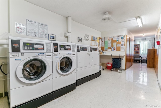 620 S Alton Way Unit 5B, Denver, CO 80247 - communal laundry room featuring washer and dryer