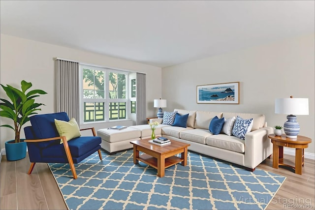 620 S Alton Way Unit 5B, Denver, CO 80247 - living room with wood finished floors