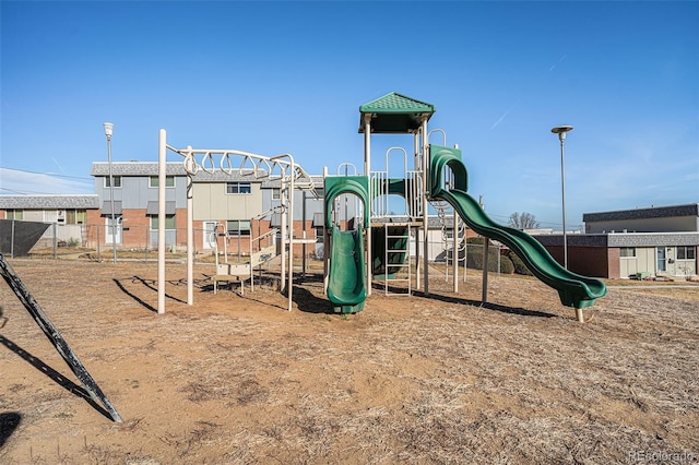 view of communal playground