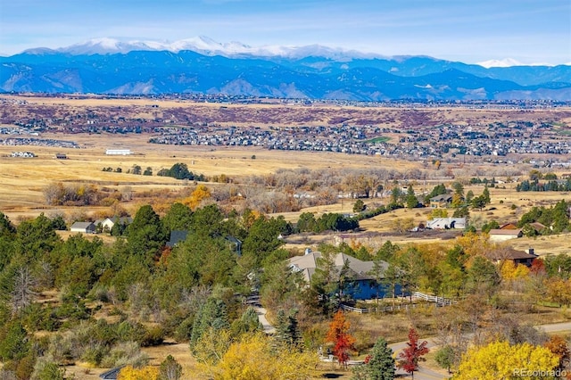 property view of mountains