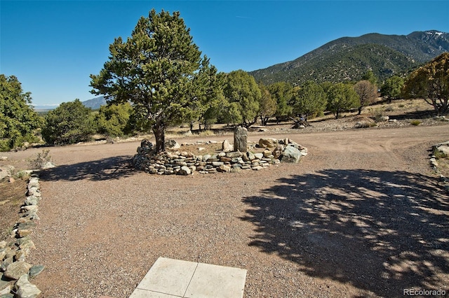4417 Twinview Ct, Crestone, CO 81131 - view of yard featuring a mountain view