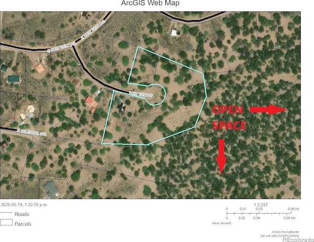 4417 Twinview Ct, Crestone, CO 81131 - map / location