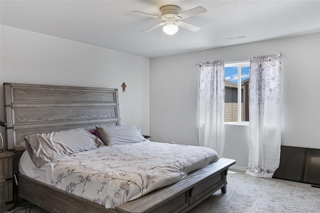 10869 Traders Pkwy, Fountain, CO 80817 - carpeted bedroom featuring ceiling fan