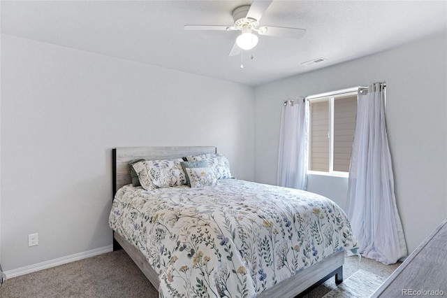 10869 Traders Pkwy, Fountain, CO 80817 - bedroom featuring carpet flooring, baseboards, and a ceiling fan