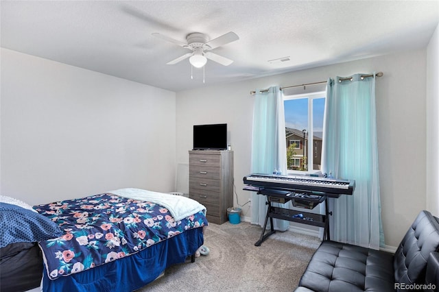 10869 Traders Pkwy, Fountain, CO 80817 - carpeted bedroom with a ceiling fan and baseboards