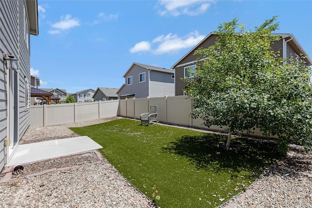 10869 Traders Pkwy, Fountain, CO 80817 - view of yard with a residential view and a patio area