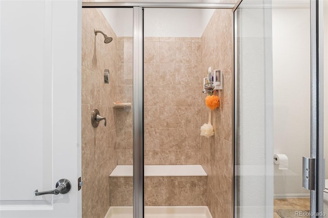 14805 Quince Way, Thornton, CO 80602 - bathroom featuring a stall shower