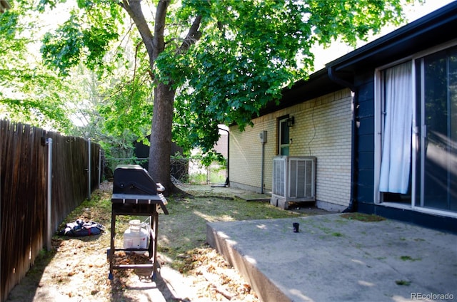2308 Lelaray St, Colorado Springs, CO 80909 - fenced backyard featuring cooling unit