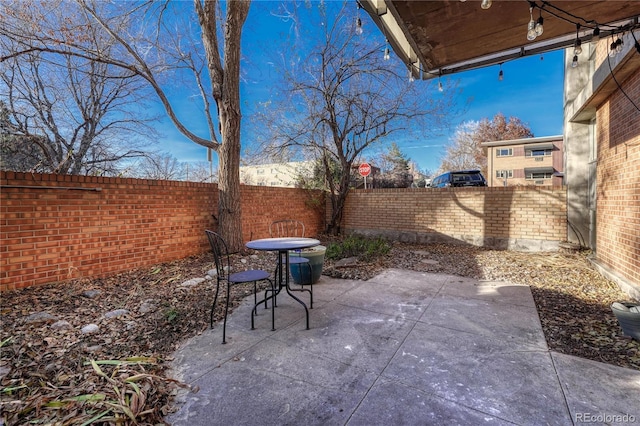 view of patio / terrace