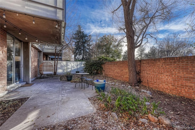 view of patio