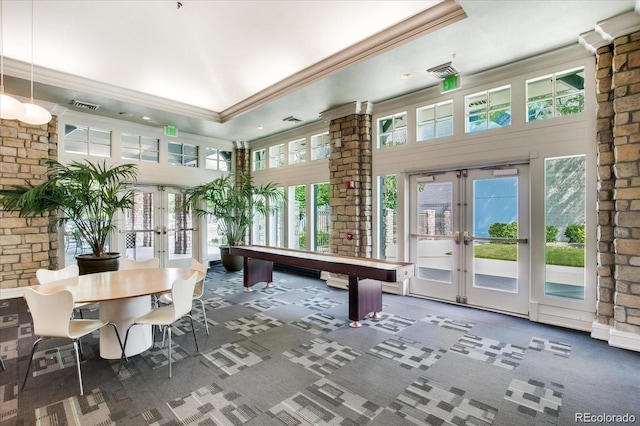 view of building lobby