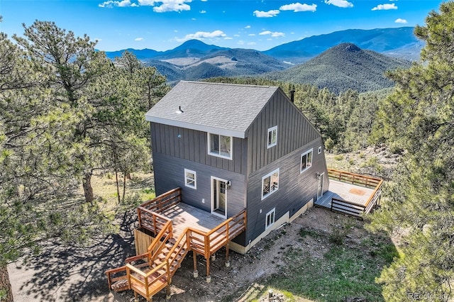 2037 Mockingbird Trl, Bailey, CO 80421 - view of subject property with mountains