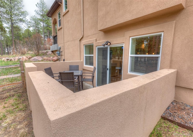 15948 Huckleberry Hts, Colorado Springs, CO 80908 - view of patio / terrace featuring outdoor dining space