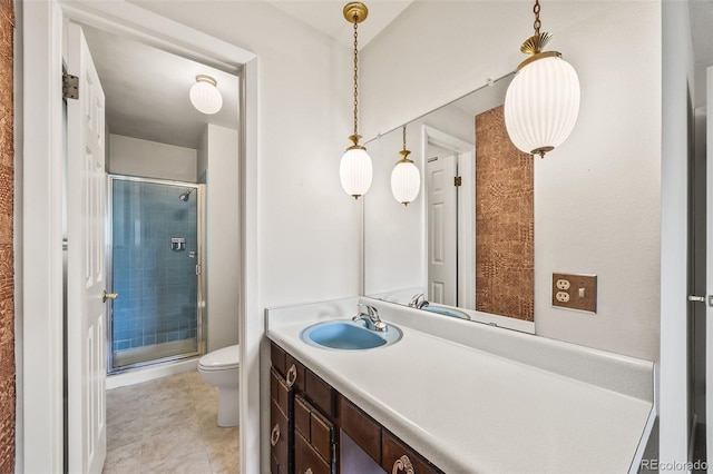 4631 Ashfield Dr, Boulder, CO 80301 - bathroom featuring a shower stall and vanity