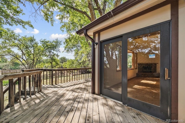 4631 Ashfield Dr, Boulder, CO 80301 - view of wooden terrace