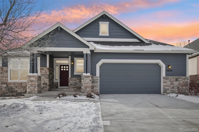 view of craftsman-style home