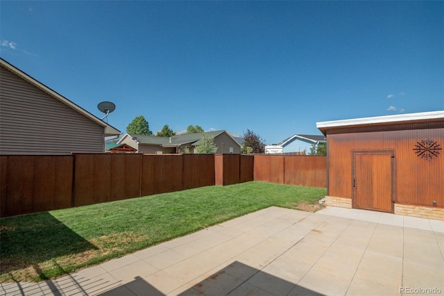 130 Windwalker Rd, Buena Vista, CO 81211 - fenced backyard featuring a patio