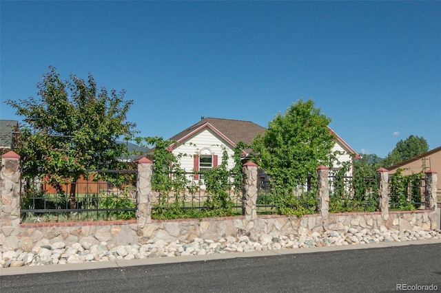 130 Windwalker Rd, Buena Vista, CO 81211 - obstructed view of property with a fenced front yard