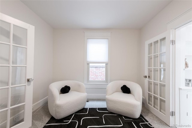 3071 W 38th Ave, Denver, CO 80211 - sitting room with carpet flooring and baseboards