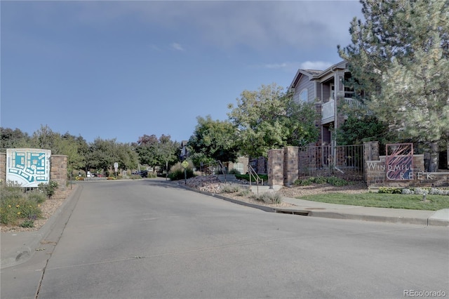 view of street