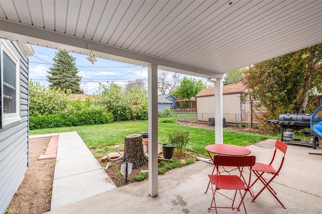 3202 S Dahlia St, Denver, CO 80222 - view of patio / terrace with grilling area
