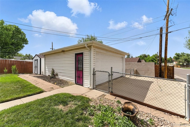 4505 W Gill Pl, Denver, CO 80219 - view of outdoor structure with a gate