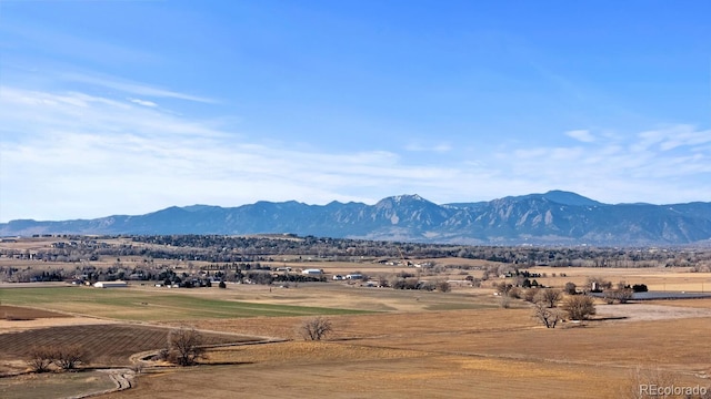 view of mountain feature