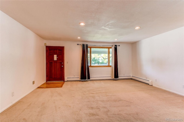 16291 E 7th Dr, Aurora, CO 80011 - unfurnished room featuring light carpet, recessed lighting, and baseboards