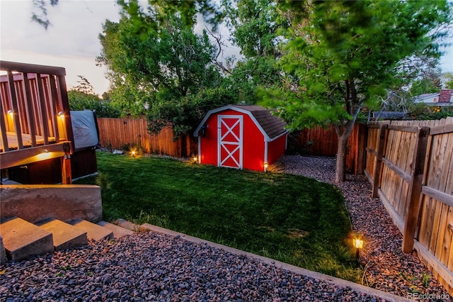 16291 E 7th Dr, Aurora, CO 80011 - view of yard featuring a deck