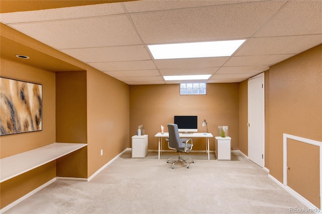 16291 E 7th Dr, Aurora, CO 80011 - office space with carpet and a drop ceiling