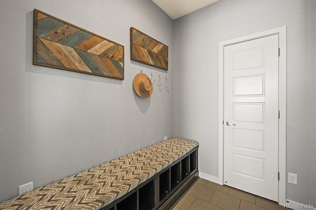 11046 Pastel Pt, Parker, CO 80134 - mudroom with dark tile patterned flooring