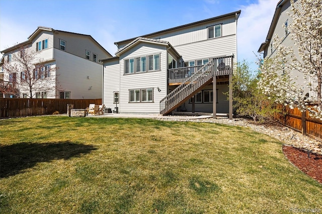 11046 Pastel Pt, Parker, CO 80134 - back of house featuring stairs, a deck, and a patio area