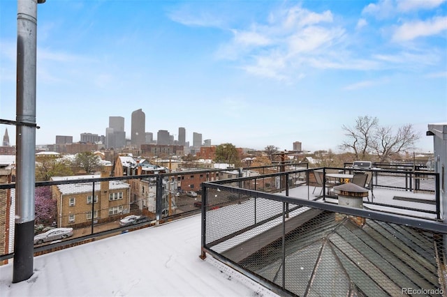 1515 N Ogden St Unit 7, Denver, CO 80218 - balcony featuring a city view