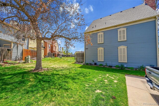 1662 S Blackhawk Way Unit A, Aurora, CO 80012 - view of yard with fence