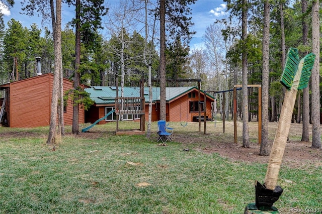 9123 Booker Ln, Conifer, CO 80433 - view of yard