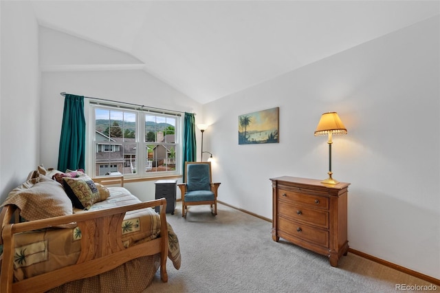 18 Blue Sage, Littleton, CO 80127 - bedroom with vaulted ceiling and light colored carpet