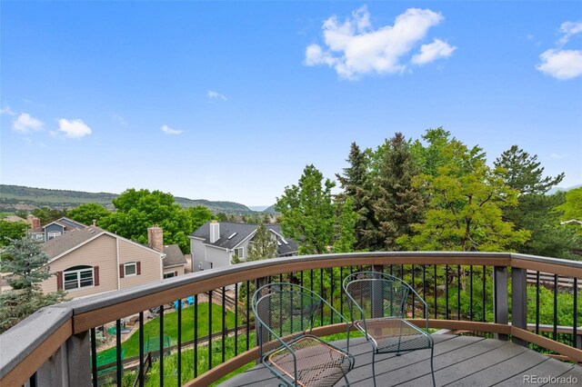 18 Blue Sage, Littleton, CO 80127 - view of wooden terrace
