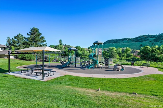 18 Blue Sage, Littleton, CO 80127 - community playground featuring a yard