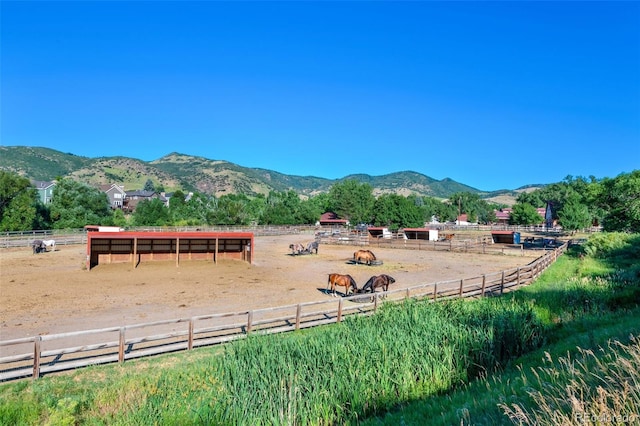 18 Blue Sage, Littleton, CO 80127 - mountain view with rural landscape and agricultural land