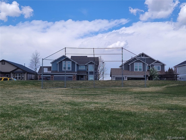 16048 Butterwort Cir, Parker, CO 80134 - back of property with a yard