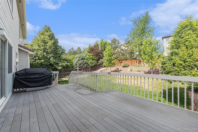 10155 Charissglen Ln, Littleton, CO 80126 - deck with area for grilling