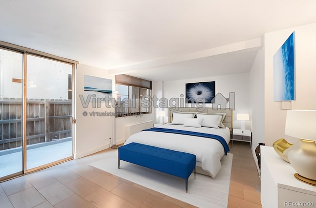 830 N Sherman St Unit 105, Denver, CO 80203 - bedroom featuring access to exterior