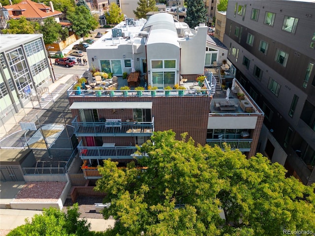 830 N Sherman St Unit 105, Denver, CO 80203 - aerial view