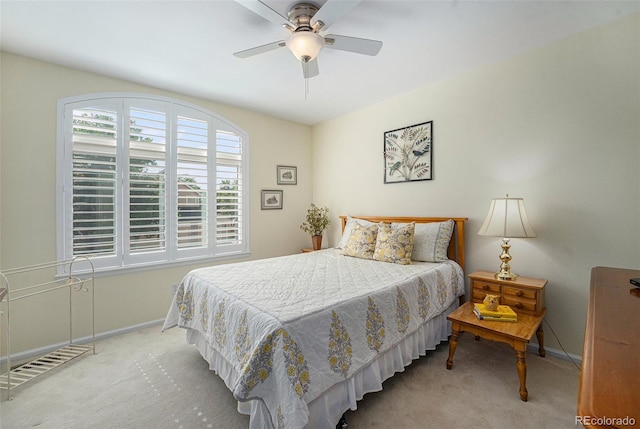 6836 Poppy Ct, Arvada, CO 80007 - bedroom with carpet flooring and ceiling fan