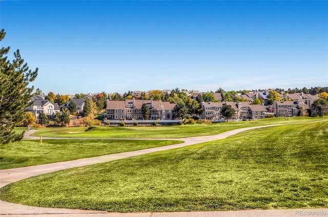 13123 Spica Dr, Lone Tree, CO 80124 - view of home's community featuring a residential view and a yard